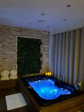 Chambre romantique avec Jacuzzi privée